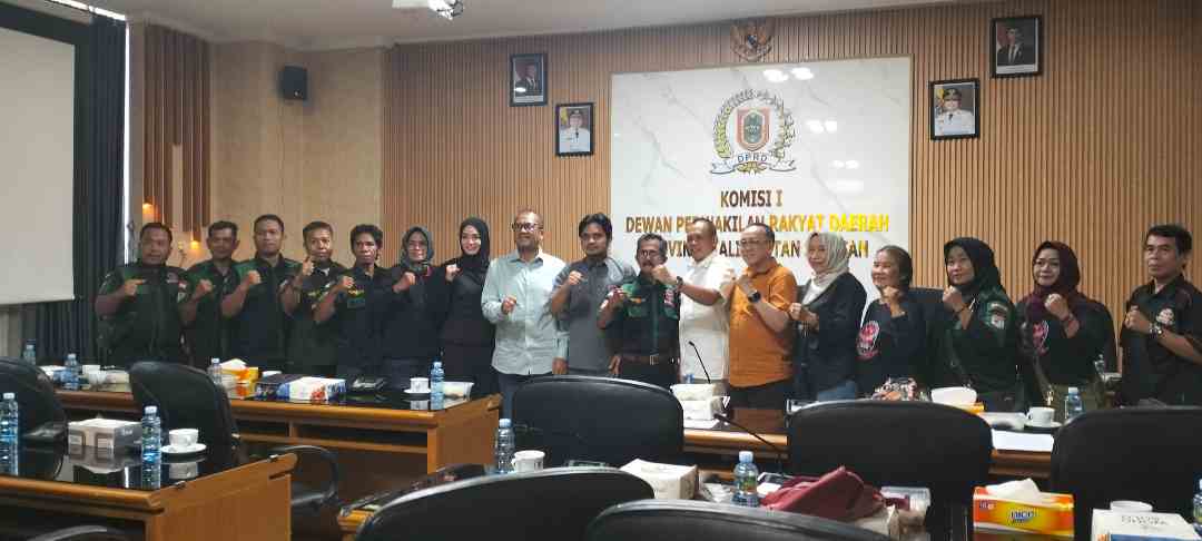 Komisi I DPRD Kalsel Gelar Audiensi dengan Gerdayak, Bahas Pemberdayaan Ormas dan Pelestarian Budaya Lokal