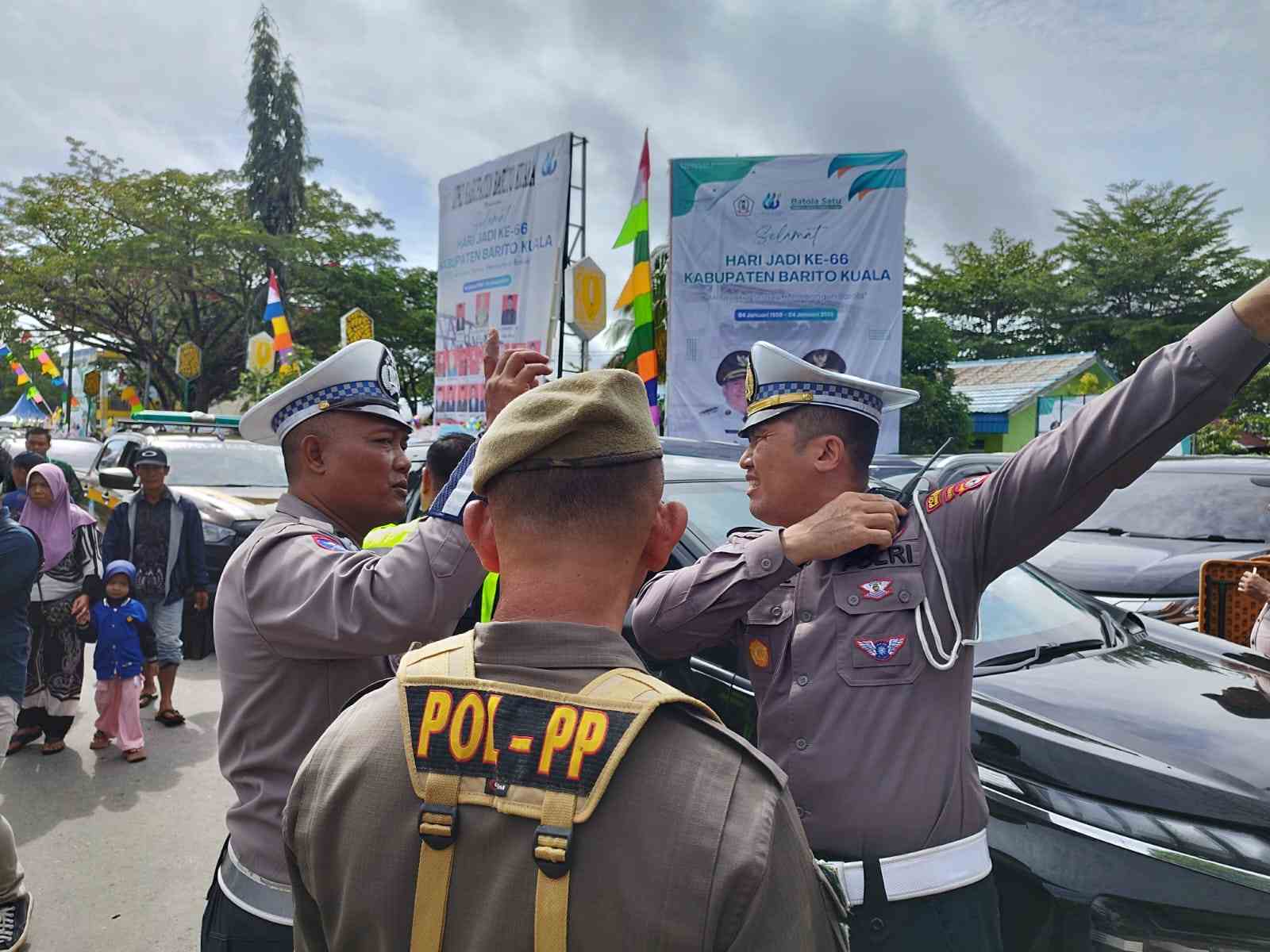 252 Personel Polres Batola Disiagakan, Amankan Puncak Hari Jadi ke-66 yang Diprediksi Dihadiri Puluhan Ribu Warga
