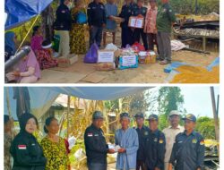 Rumah Ludes Terbakar di Sei Pitung, Anak Disabilitas Selamat, Kades Turun Tangan Bantu Korban