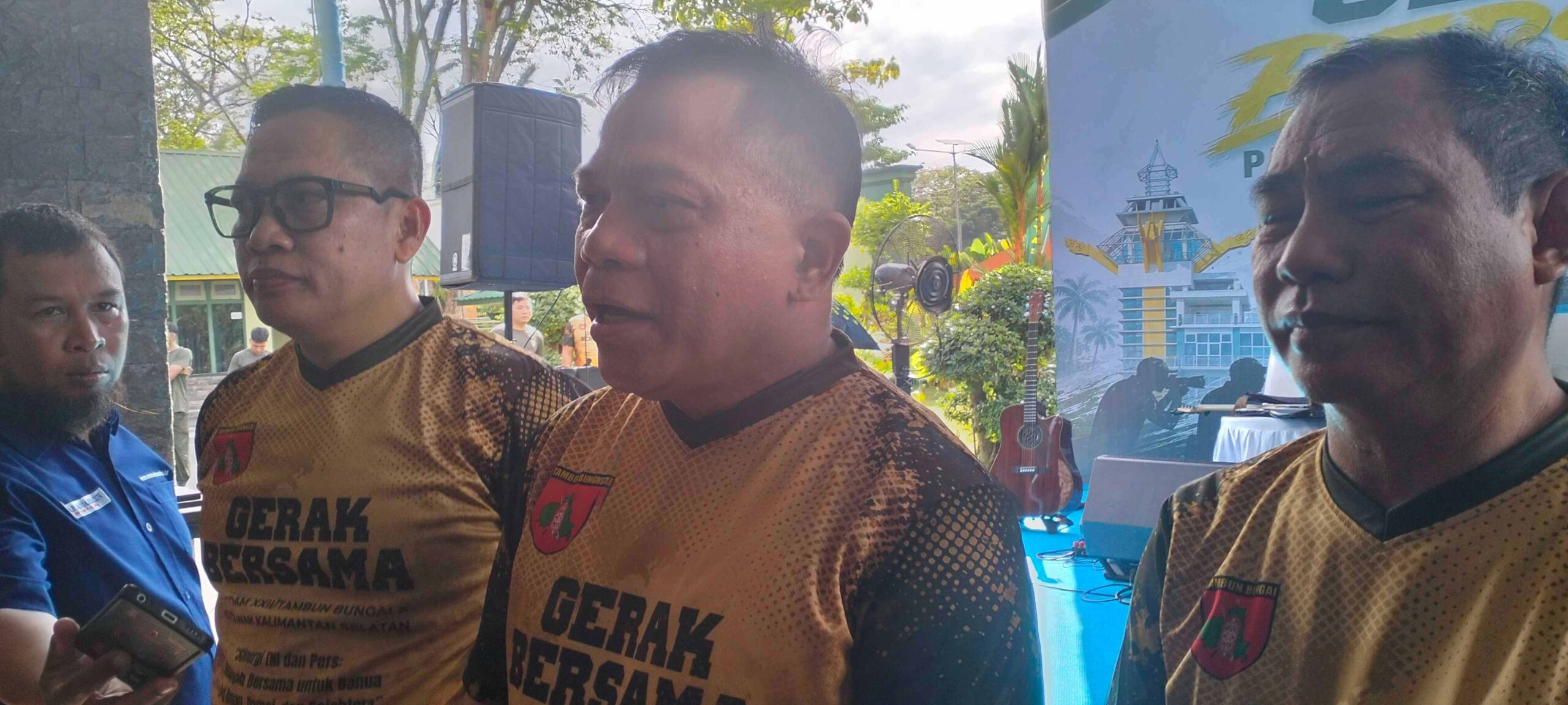 Pangdam XXII/Tambun Bungai Ajak Wartawan Kalsel “Gerak Bersama”, Tegaskan Peran Media Tangkal Hoaks