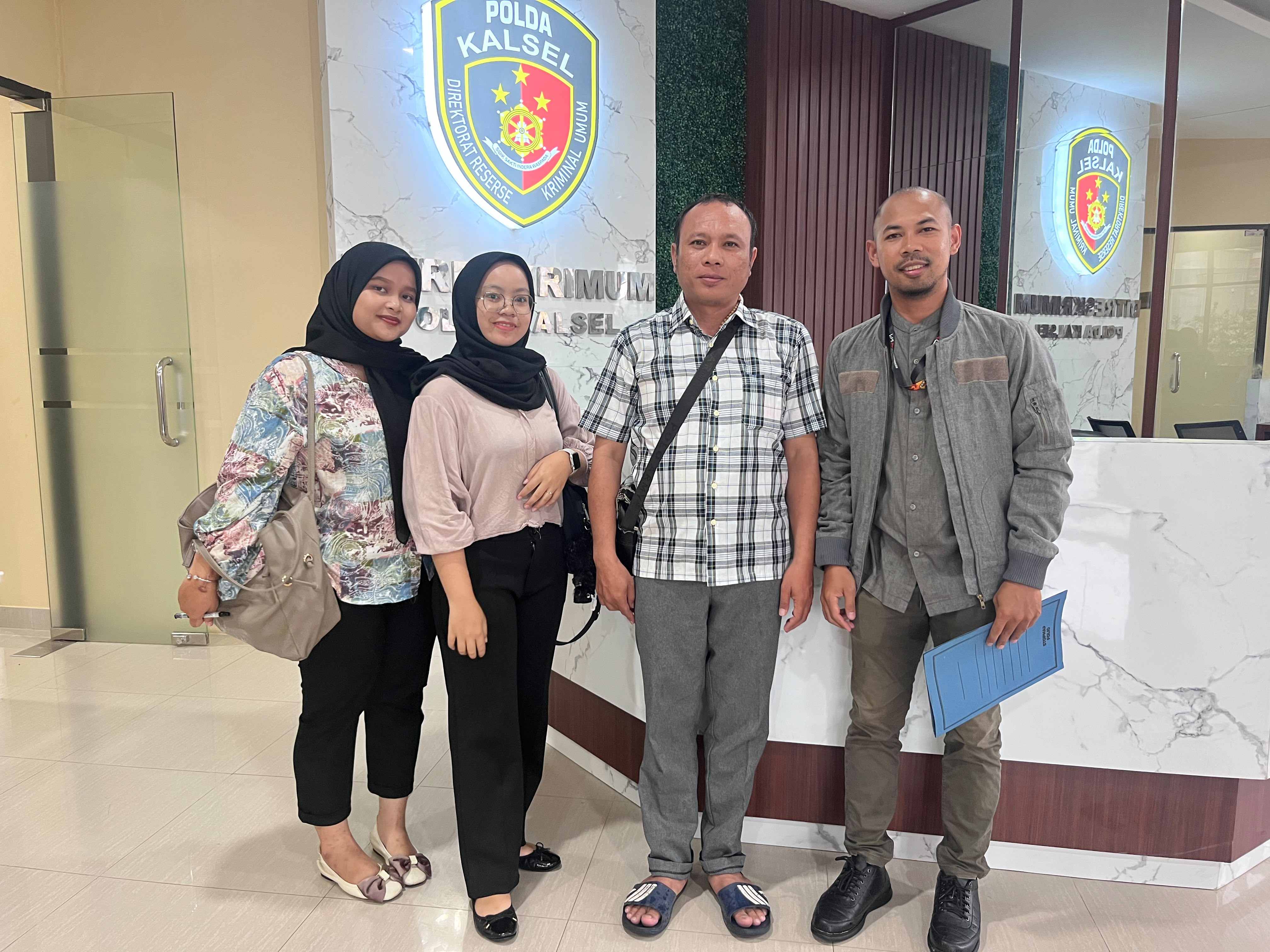 Guru MAN 1 Tabalong Korban Dugaan Penganiayaan Gandeng DePA-RI Kalsel, Minta Perlindungan Hukum ke Polda Kalsel