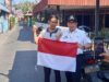 Semarak HUT RI ke-81, Lurah Teluk Tiram Bagikan Bendera Gratis dan Pantau Persiapan Kampung Bendera Merah Putih